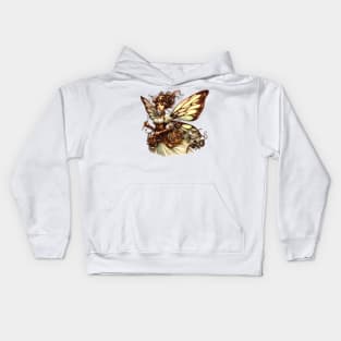 Stunning Steampunk Fairy Kids Hoodie